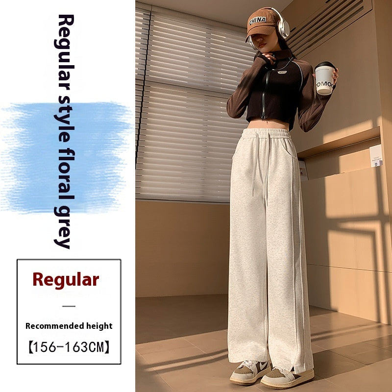 High-Waisted Wide-Leg Lounge Pants – Comfy Casual Streetwear – Various Colours