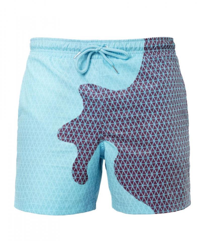 🌈 Magic Splash Colour-Changing Swim Shorts – Heat & Water Reactive