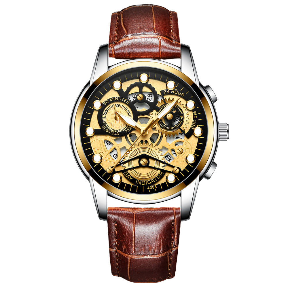 Luxury Skeleton Dial Watch for Men – Automatic Style in Various Colours