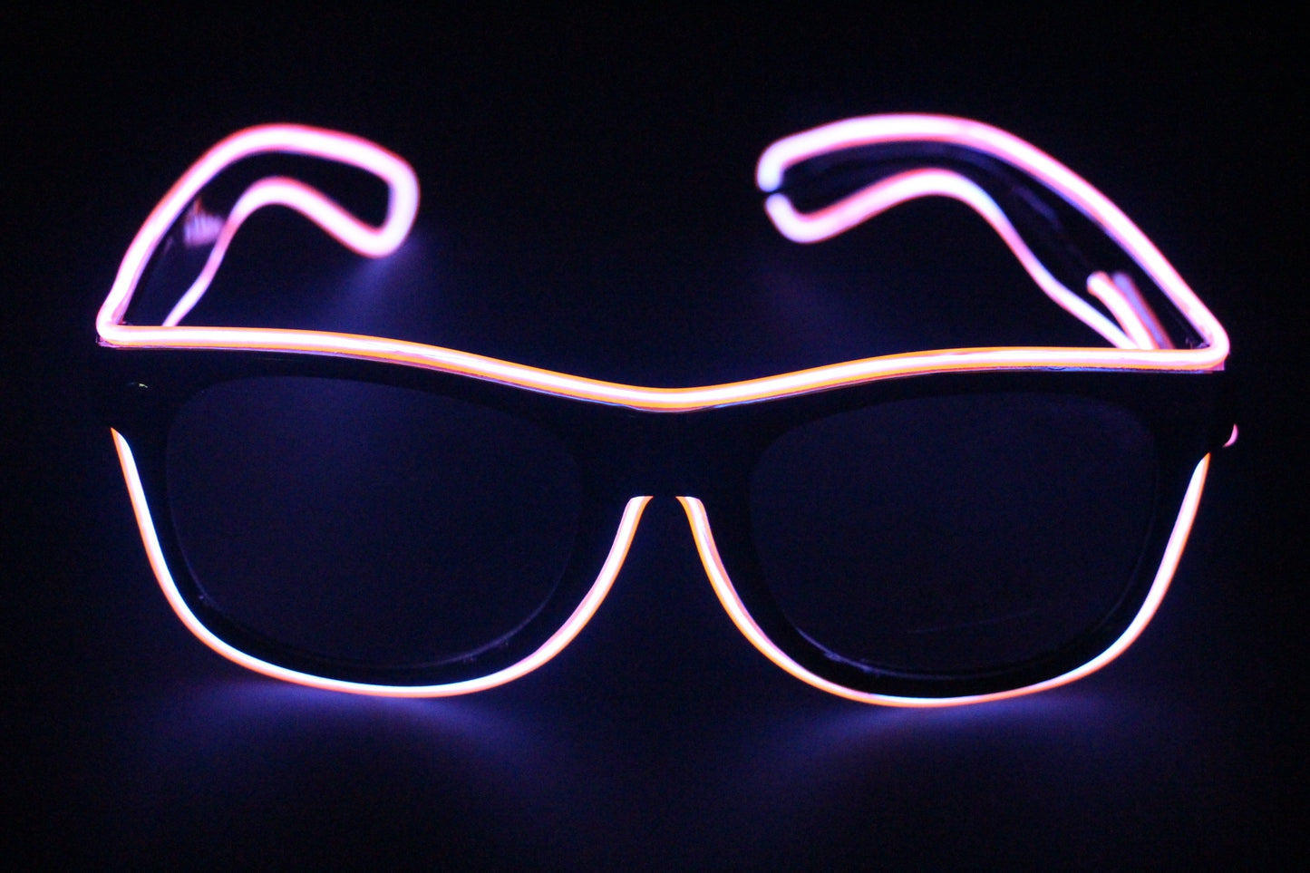 LED Light Up Glow Party Glasses – Various Colours – Perfect for Festivals, Gigs & Nights Out