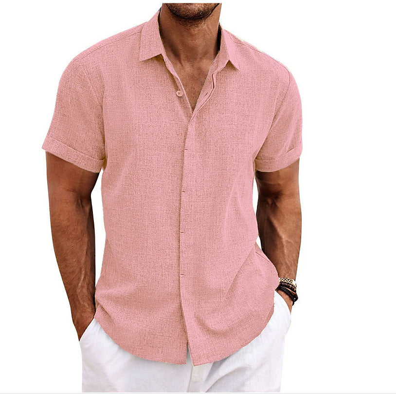Men’s Short Sleeve Summer Shirt – Lightweight, Stylish & Cool in Various Colours