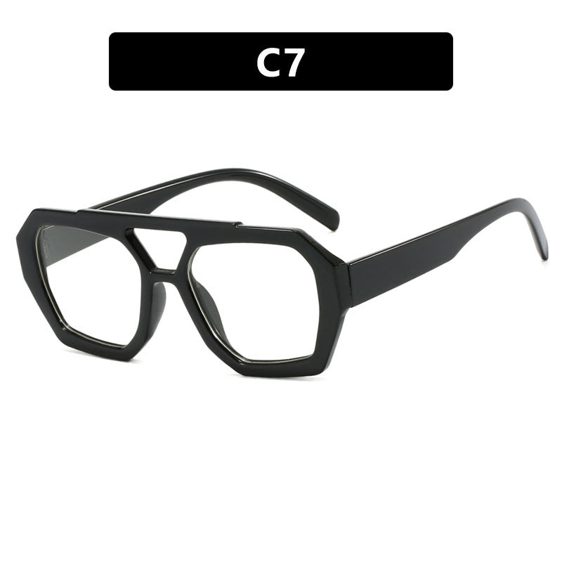 Oversized Retro Geometric Sunglasses – Various Colours