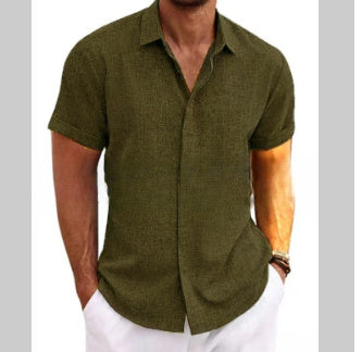 Men’s Short Sleeve Summer Shirt – Lightweight, Stylish & Cool in Various Colours