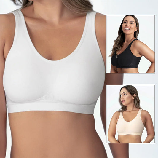 💖 Plus Size Seamless Shapewear Bra – Available in Various Colours