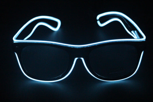 LED Light Up Glow Party Glasses – Various Colours – Perfect for Festivals, Gigs & Nights Out
