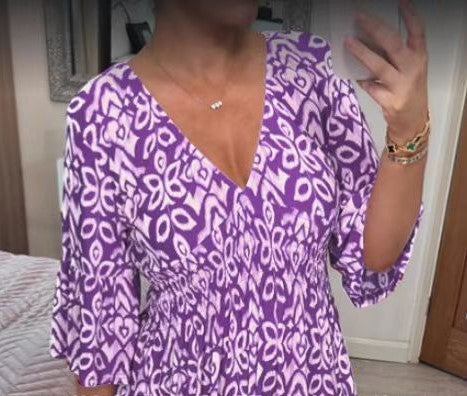 Boho Floral Maxi Dress – V-Neck, Flared Sleeves – Upto 5XL – Summer Essential – Various Colours