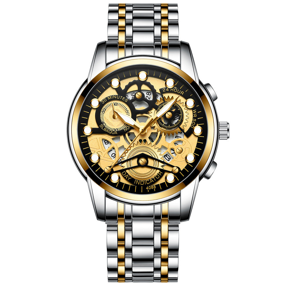 Luxury Skeleton Dial Watch for Men – Automatic Style in Various Colours