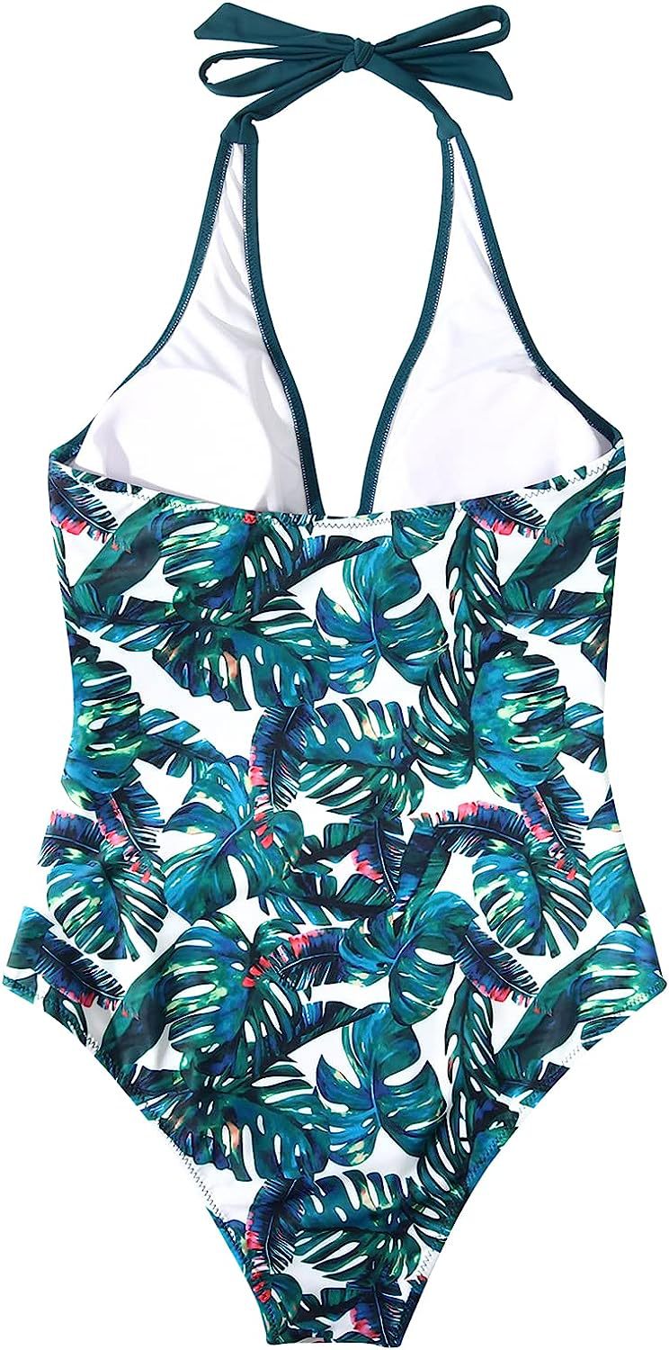 One-piece swimsuit for women backless sexy cross colour swimwear in stock