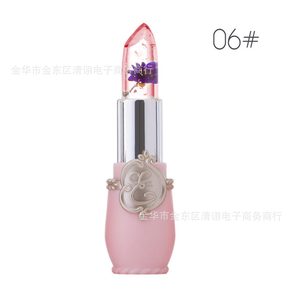 Temperature-changing lipstick