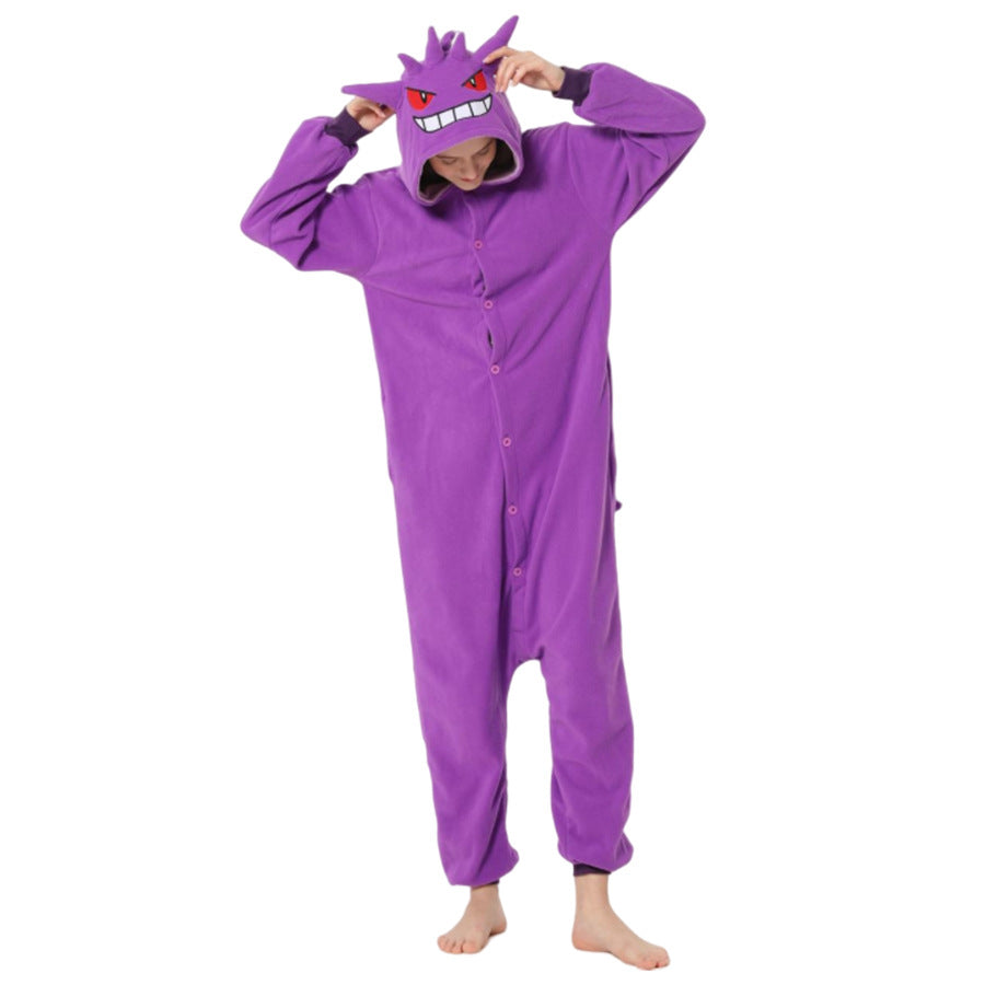 Animal one-piece pajamas
