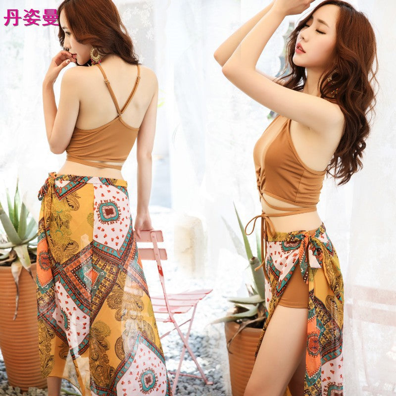 Bikini three-piece holiday beach swimwear