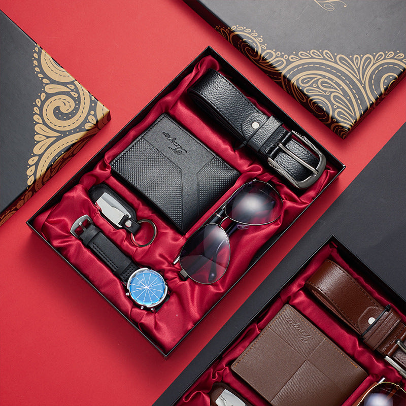 Men's Gift Set – Watch, Wallet, Sunglasses & More