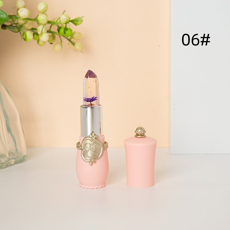 Temperature-changing lipstick