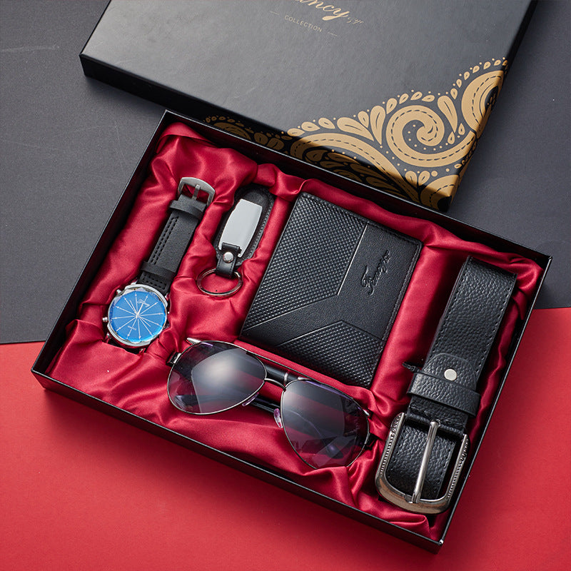 Men's Gift Set – Watch, Wallet, Sunglasses & More
