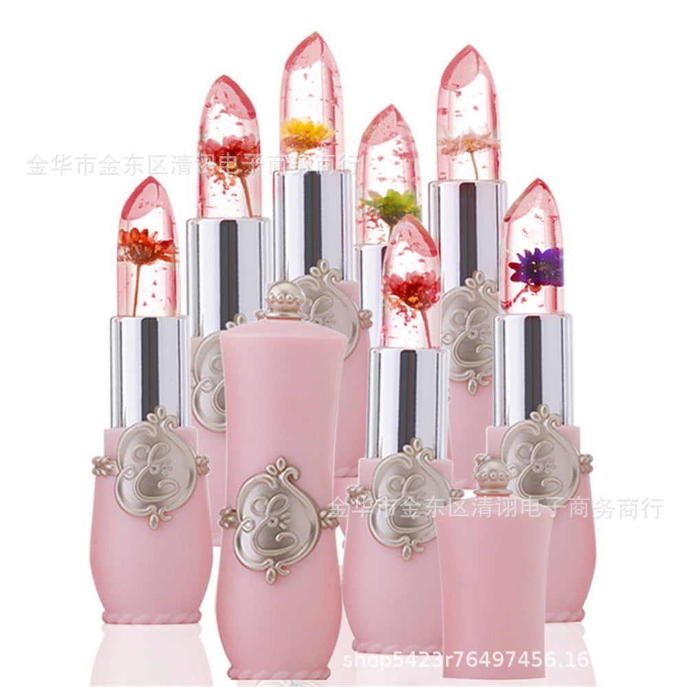 Temperature-changing lipstick