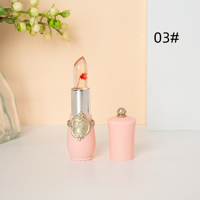 Temperature-changing lipstick