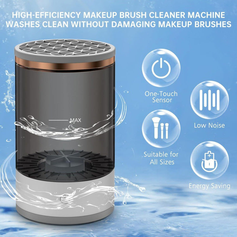 automatic makeup brush cleaner lazy electric cleaning and drying two-in-one