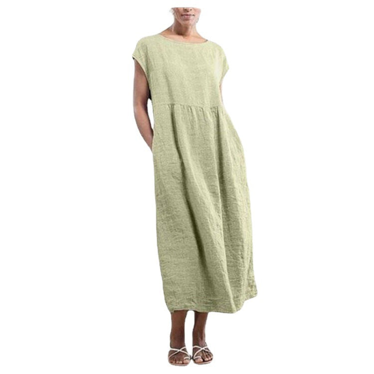 🌿 Everyday Comfort Smocked Tiered Midi Dress – Soft, Flowy & Feminine in Various Colours ☀️👗