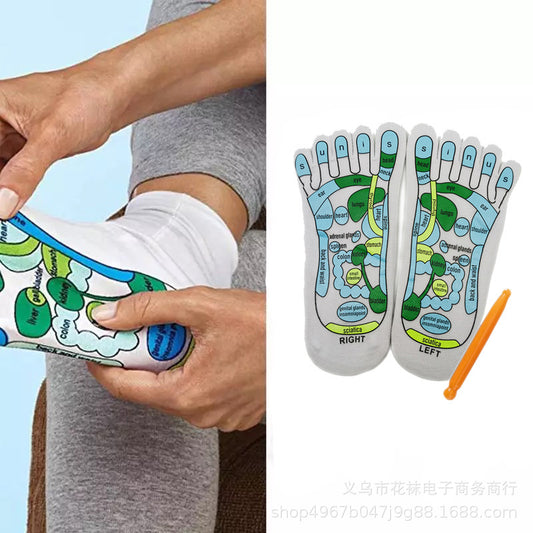 🌿 Reflexology Health & Well-Being Socks 🌿