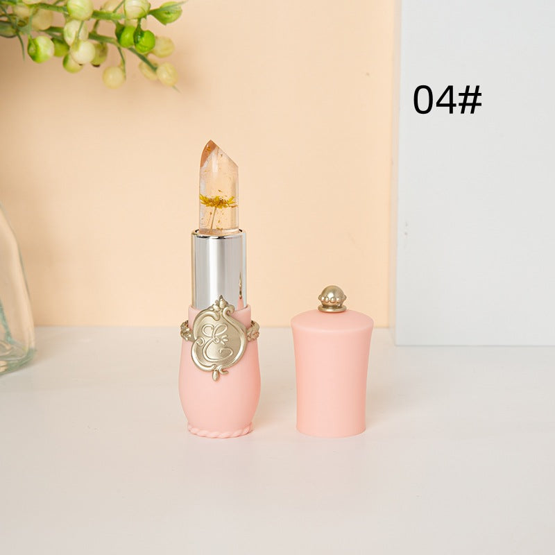 Temperature-changing lipstick