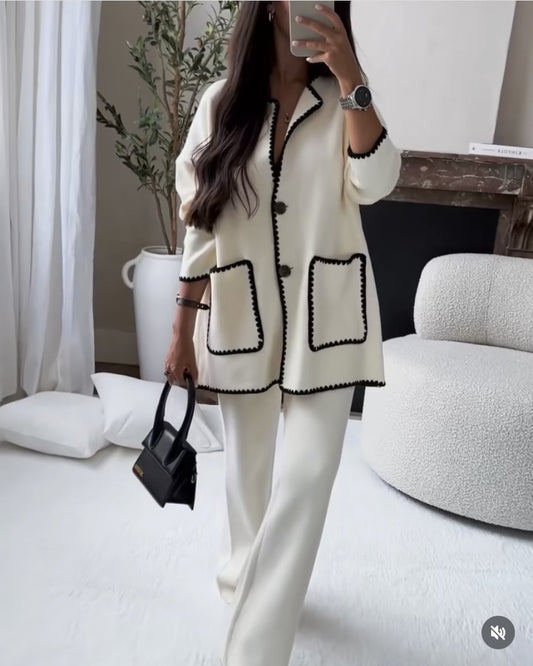 GY24199 fashionable patchwork patch bag suit European and American cross-border new products for autumn and winter 2023