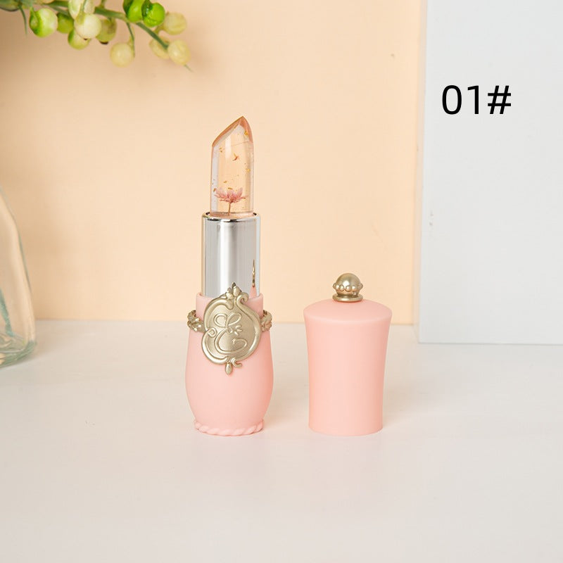 Temperature-changing lipstick