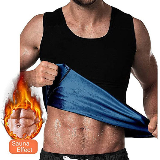 🔥 Men’s Sauna Sweat Vest – Maximise Every Workout with Thermo-Tech