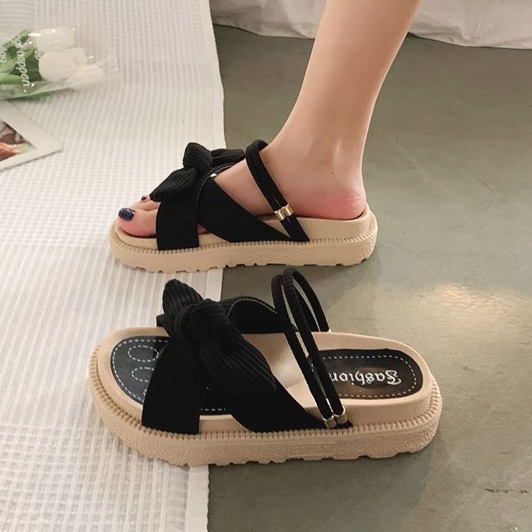 🪶 Title: Knotted Corduroy Comfort Sandals – Soft Style in Various Colours 🪶