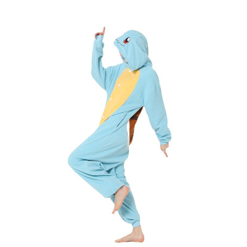Animal one-piece pajamas