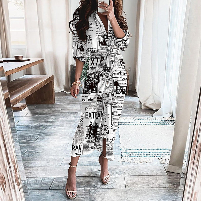 Elegant Knot Waist Shirt Dress – Button Front, Midi Length – Versatile Styles – Various Colours