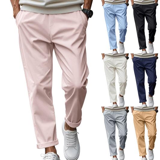 Men’s Casual Smart Trousers – Stylish Comfort in Various Colours