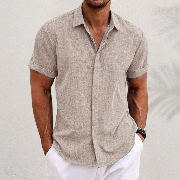 Men’s Short Sleeve Summer Shirt – Lightweight, Stylish & Cool in Various Colours