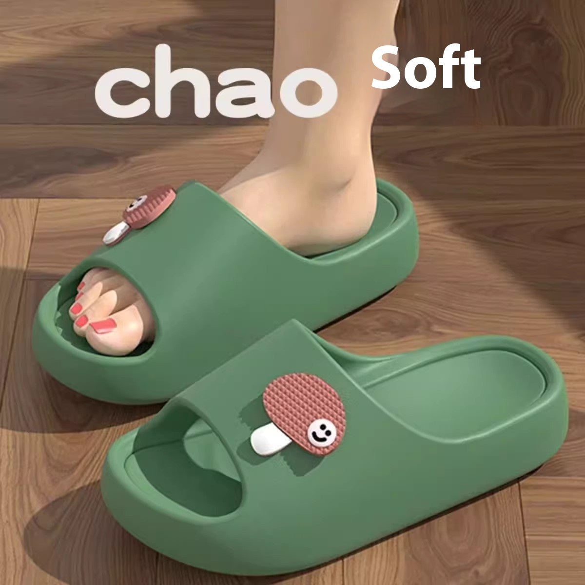 Funny Dog Face Non-Slip Summer Slippers – Various Colours