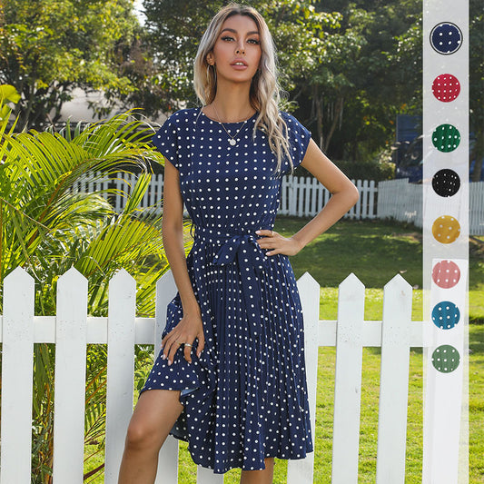 🌼 Classic Polka Dot Summer Dress – Various Colours