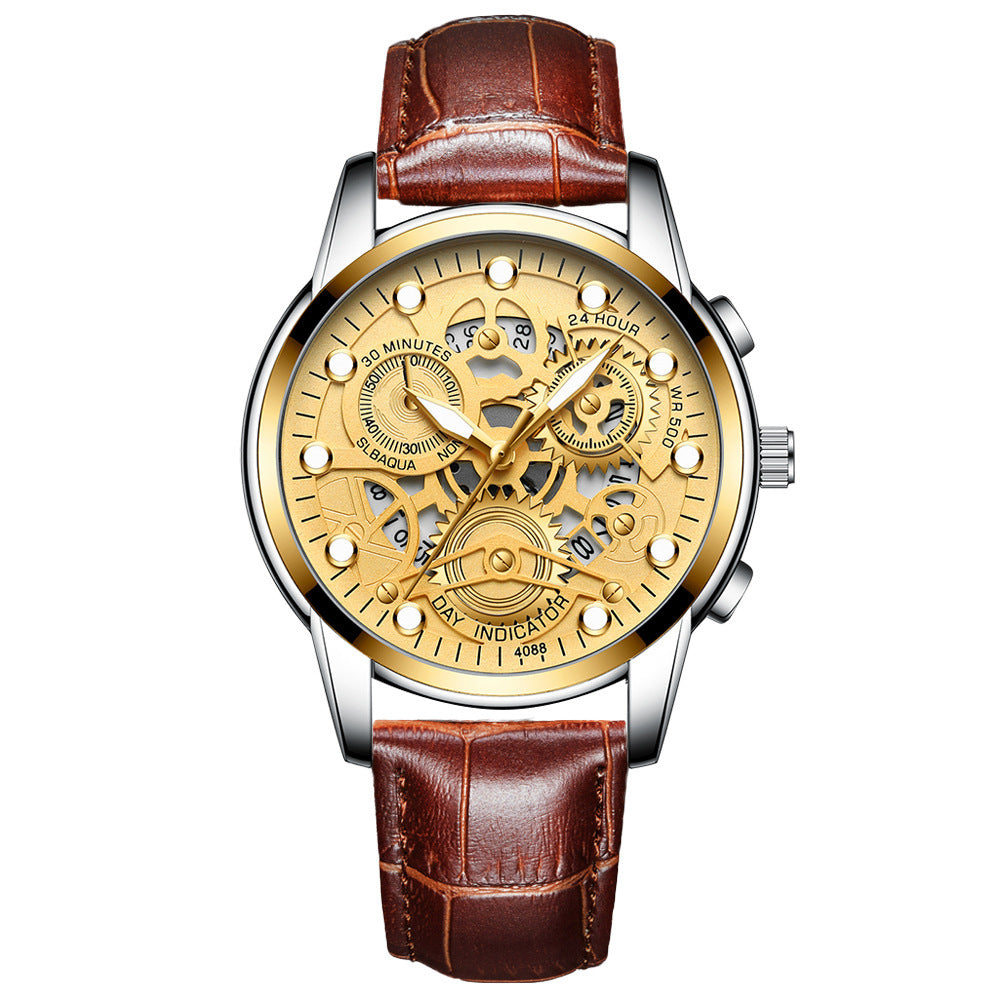 Luxury Skeleton Dial Watch for Men – Automatic Style in Various Colours