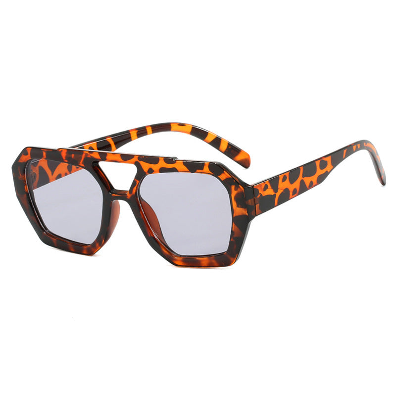 Oversized Retro Geometric Sunglasses – Various Colours